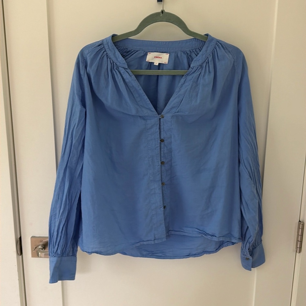 Xirena blue top size s